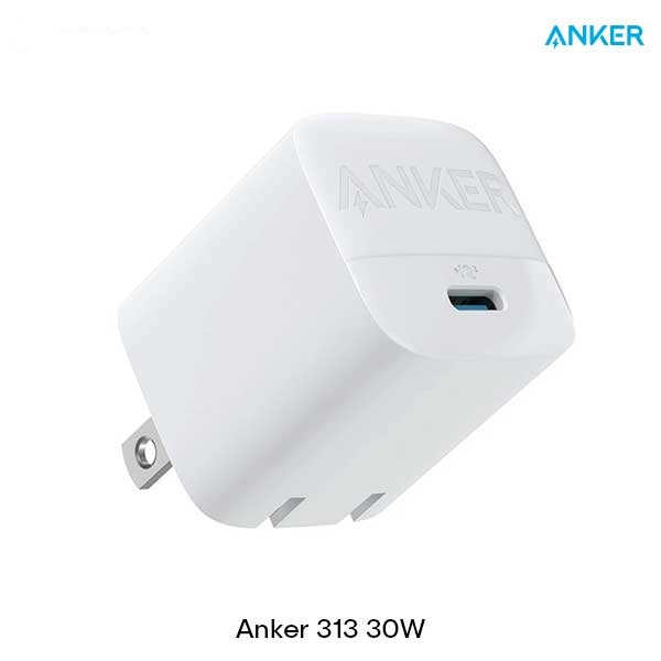 Anker 313 GaN 30W PIQ 3.0 Foldable Fast Charging Adapter - Image 2