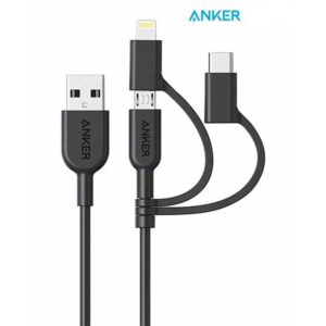 Anker A8436 PowerLine ll 3 in 1 Charging Cable