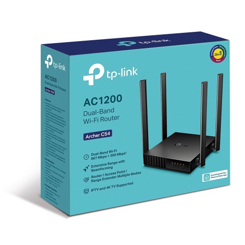 TP-Link Archer C54 AC1200 Dual Band Wi-Fi Router - Image 3